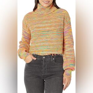 NWT Steve Madden Gabbi Cropped Turtleneck Sweater XS